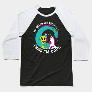 MY IMAGINARY FRIENDS Baseball T-Shirt